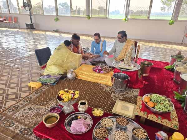 सप्तधान्य पूजन