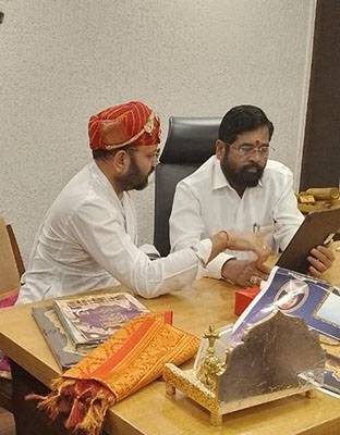 मुख्यमंत्री श्रीएकनाथ शिंदेजी से मुख्यमंत्री आवास पर भेंट