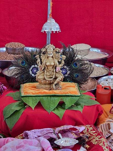 महालक्ष्मी जी की सप्त धान्य महापूजा