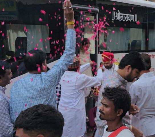 पाटी नगर, जिला बड़वानी मे श्रीगुरुदेव जी का शुभ आगमन