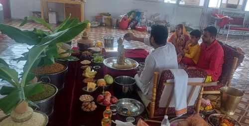 सप्त धान्य पूजन