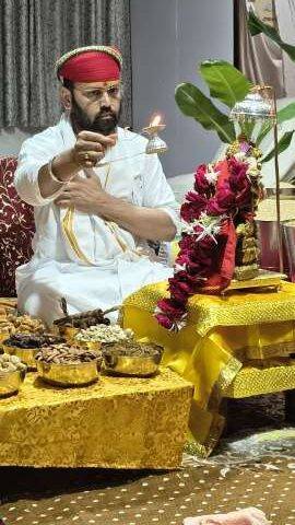 डॉ.अरविंदजी बैंस ने शहादा धाम पर दिव्य महालक्ष्मी सप्तधान्य महापूजन का परम सौभाग्य प्राप्त किया